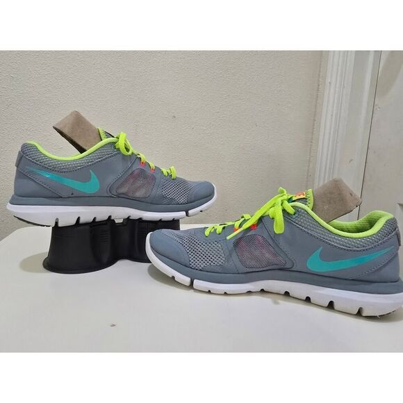 Nike Flex Fit Sole Run 642767-009 Women's Gray Lace Up Sneakers Shoes Size 8.5 - Picture 3 of 7